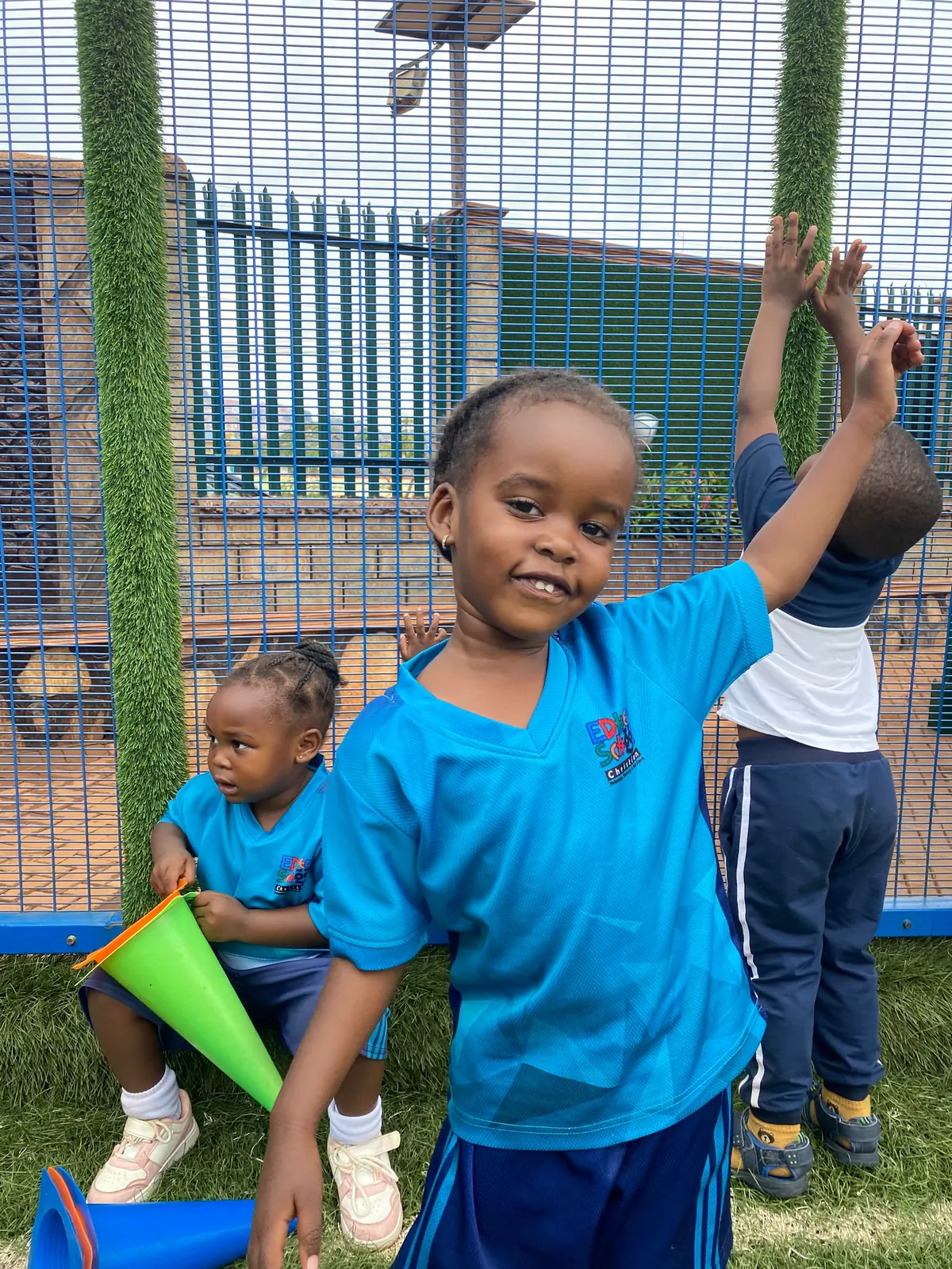 Edhen students smiling together